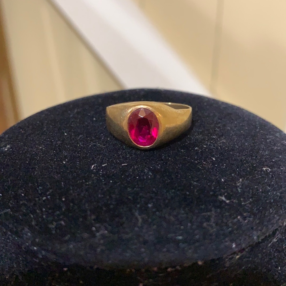 Ruby/Pink Sapphire Ring - Picture 9 of 10